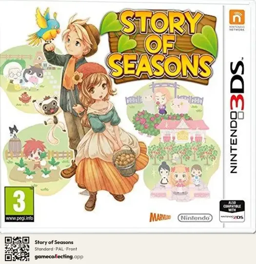 Story of Seasons Nintendo 3DS, PAL box front