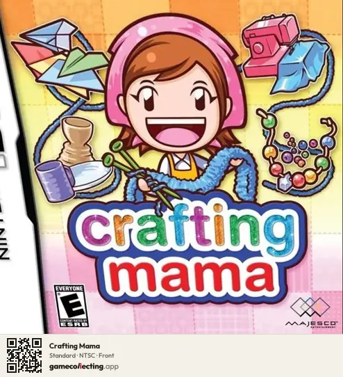 Crafting Mama Nintendo DS, NTSC box front