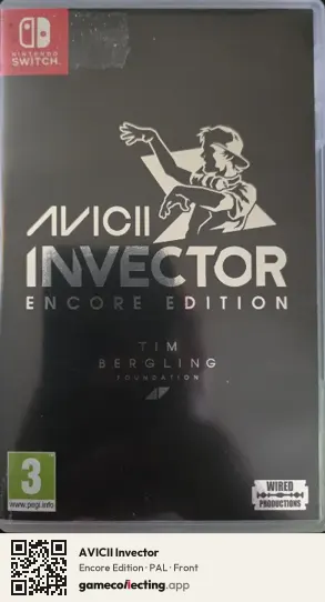 AVICII Invector Nintendo Switch, PAL box front