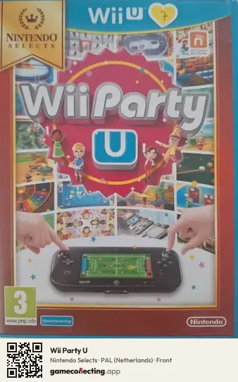 Wii Party U Nintendo Wii U, Netherlands box front