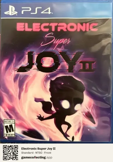Electronic Super Joy II PlayStation 4, NTSC box front