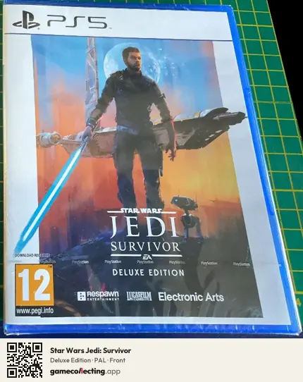 Star Wars Jedi: Survivor PlayStation 5, PAL box front