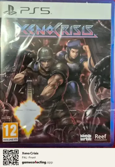 Xeno Crisis PlayStation 5, PAL box front