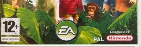 The Sims 2: Castaway, the PEGI square on its front