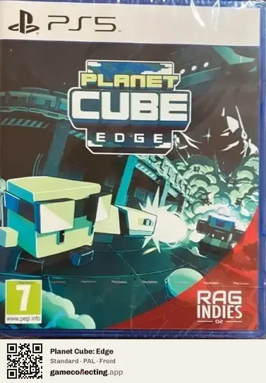 Planet Cube: Edge PlayStation 5, PAL box front