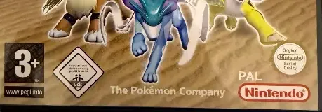 Pokémon Colosseum, the PEGI square on its front