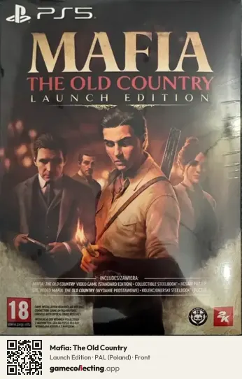 Mafia: The Old Country PlayStation 5, Poland box front
