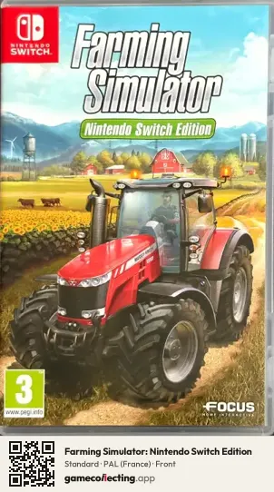 Farming Simulator: Nintendo Switch Edition Nintendo Switch, France box front