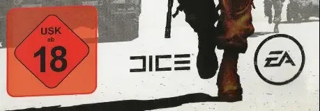 Battlefield: Bad Company 2, the USK square on its front