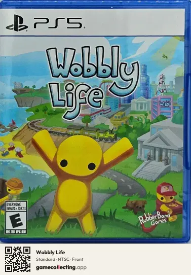 Wobbly Life PlayStation 5, NTSC box front