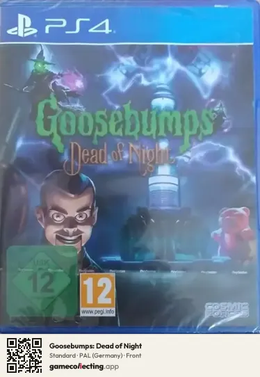 Goosebumps: Dead of Night PlayStation 4, Germany box front
