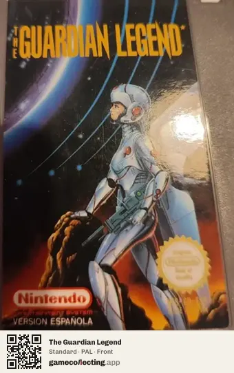 The Guardian Legend Nintendo Entertainment System, PAL box front