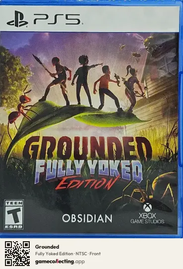 Grounded PlayStation 5, NTSC box front