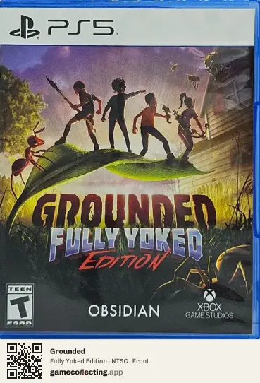 Grounded PlayStation 5, NTSC box front