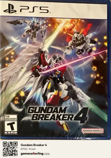 Gundam Breaker 4 PlayStation 5, NTSC box front