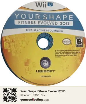 Your Shape: Fitness Evolved 2013 Nintendo Wii U, NTSC disc
