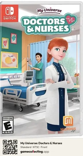 My Universe: Doctors & Nurses Nintendo Switch, NTSC box front