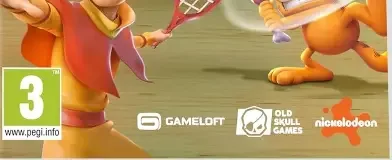 Nickelodeon Extreme Tennis: Next!, the PEGI square on its front