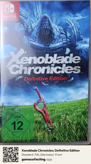 Xenoblade Chronicles: Definitive Edition Nintendo Switch, Germany box front
