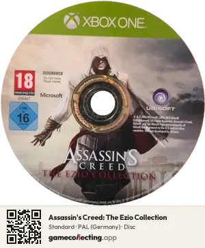 Assassin's Creed: The Ezio Collection Xbox One, PAL disc