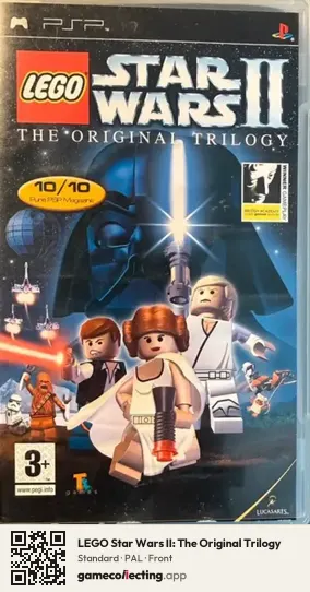 LEGO Star Wars II: The Original Trilogy PlayStation Portable, PAL box front