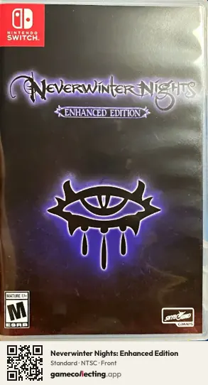 Neverwinter Nights: Enhanced Edition Nintendo Switch, NTSC box front