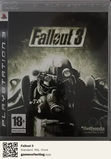 Fallout 3 PlayStation 3, PAL box front
