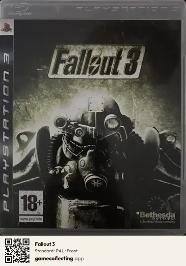 Fallout 3 PlayStation 3, PAL box front