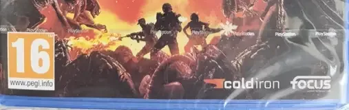 Aliens: Fireteam Elite, the PEGI square on its front
