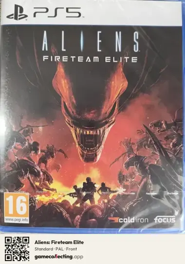 Aliens: Fireteam Elite PlayStation 5, PAL box front