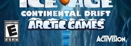 Ice Age: Continental Drift: Arctic Games, the ESRB box on its front