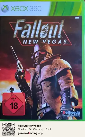 Fallout: New Vegas Xbox 360, Germany box front