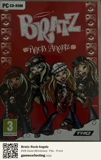 Bratz: Rock Angelz Computer, PAL box front