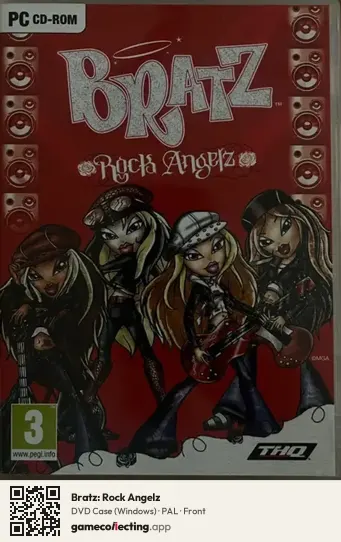 Bratz: Rock Angelz Computer, PAL box front