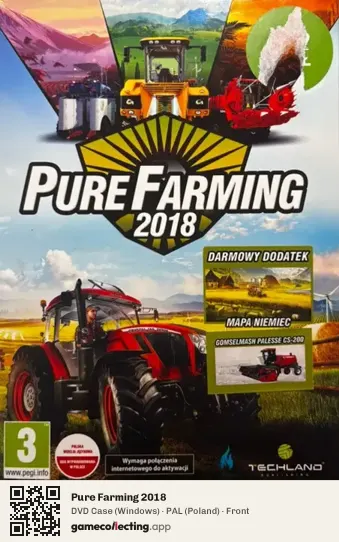 Pure Farming 2018 Computer, Poland box front