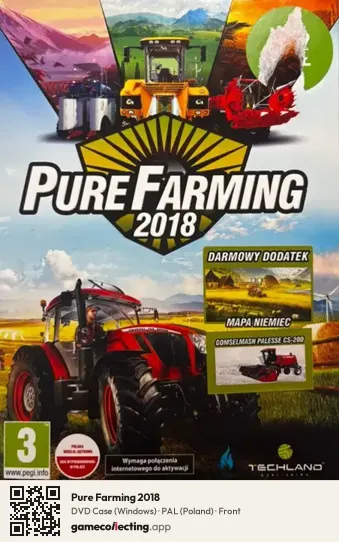 Pure Farming 2018 Computer, Poland box front
