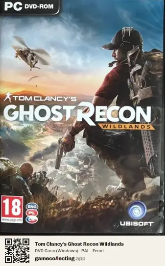 Tom Clancy's Ghost Recon Wildlands Computer, PAL box front