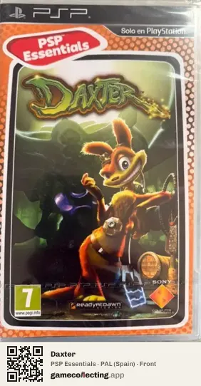 Daxter PlayStation Portable, Spain box front