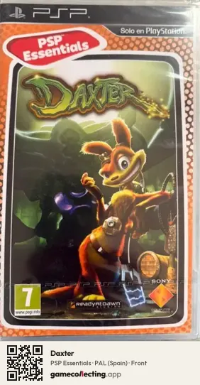 Daxter PlayStation Portable, Spain box front
