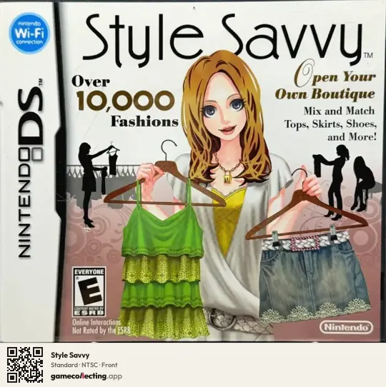 Style Savvy Nintendo DS, NTSC box front