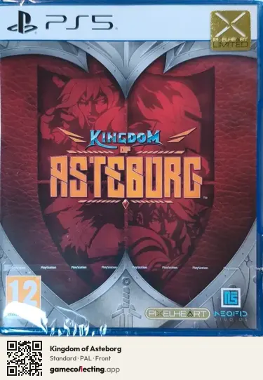 Kingdom of Asteborg PlayStation 5, PAL box front