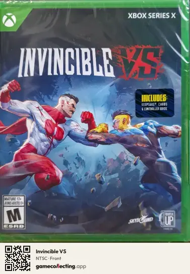 Invincible VS Xbox Series X, NTSC box front