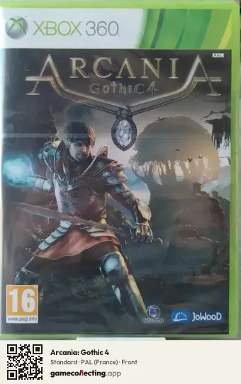 Arcania: Gothic 4 Xbox 360, France box front
