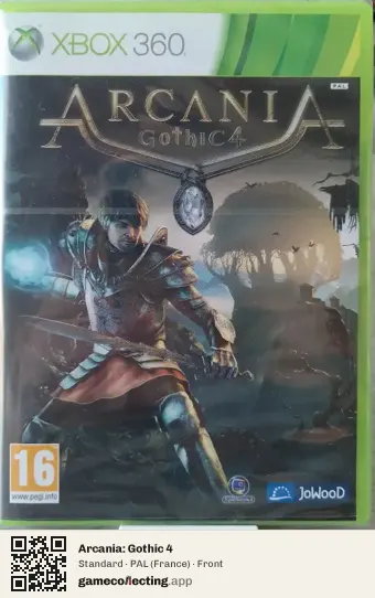 Arcania: Gothic 4 Xbox 360, France box front