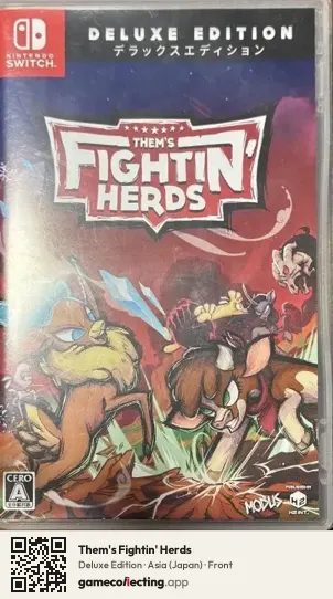 Them's Fightin' Herds Nintendo Switch, Asia box front