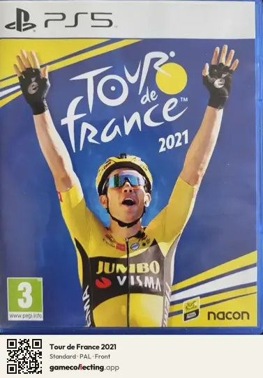 Tour de France 2021 PlayStation 5, PAL box front