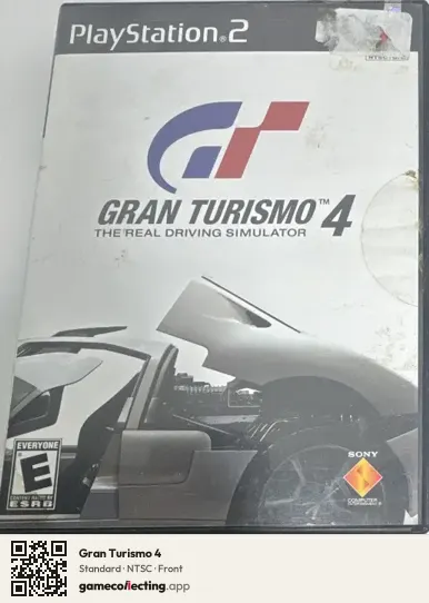 Gran Turismo 4 PlayStation 2, NTSC box front