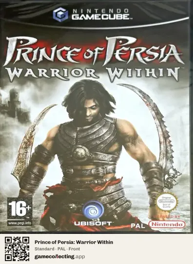 Prince of Persia: Warrior Within Nintendo GameCube, PAL box front