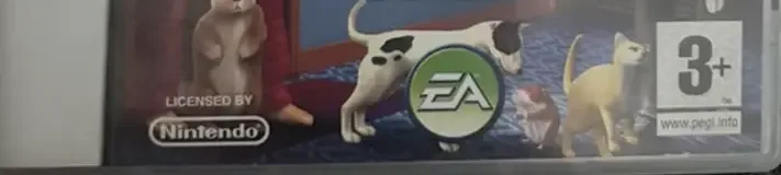 The Sims 2, the PEGI square on its front
