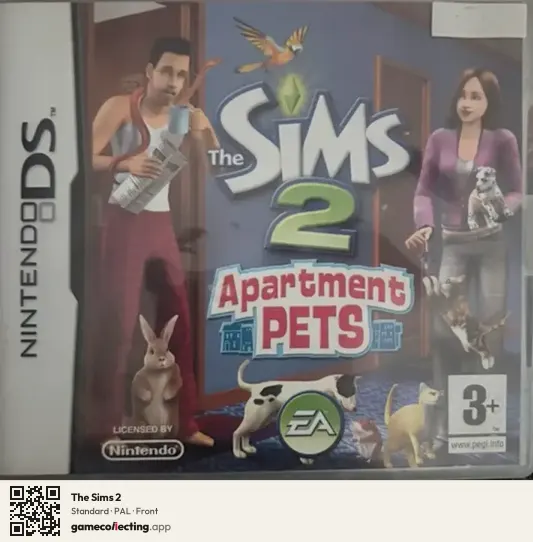 The Sims 2 Nintendo DS, PAL box front